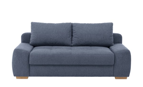 bobb Schlafsofa mit Boxspringpolsterung  Eleny de Luxe ¦ blau Polstermöbel > Sofas > 2-Sitzer - Höffner