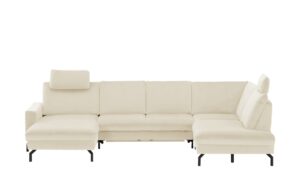 meinSofa Wohnlandschaft  Grace ¦ creme Polstermöbel > Sofas > Schlafsofas - Höffner