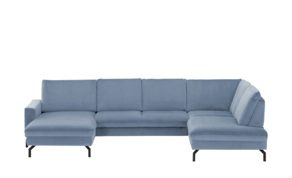 meinSofa Wohnlandschaft  Grace ¦ blau Polstermöbel > Sofas > Wohnlandschaften - Höffner