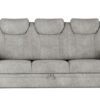 Einzelsofa  Neckar ¦ grau Polstermöbel ></noscript> Sofas > 3-Sitzer - Höffner