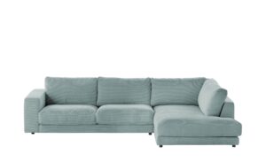 VIVA Cord-Ecksofa  Sila ¦ blau Polstermöbel > Sofas > Ecksofas - Höffner