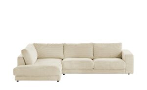 VIVA Cord-Ecksofa  Sila ¦ creme Polstermöbel > Sofas > Ecksofas - Höffner