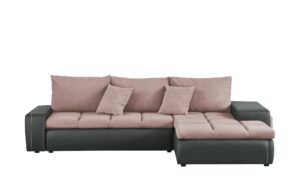 switch Ecksofa mit 2 Sitzhocker  Riva ¦ rosa/pink Polstermöbel > Sofas > Ecksofas - Höffner