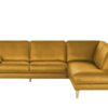 Ravensberger Werkstätten Ecksofa Leder  Domino ¦ gelb Polstermöbel ></noscript> Sofas > Ecksofas - Höffner