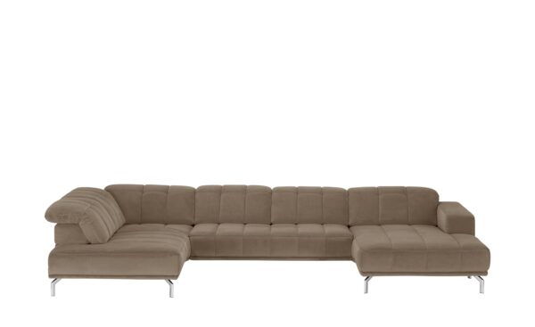 Lounge Collection Wohnlandschaft  Sarina ¦ braun Polstermöbel > Sofas > Wohnlandschaften - Höffner