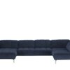 Lounge Collection Wohnlandschaft  Sarina ¦ blau Polstermöbel ></noscript> Sofas > Wohnlandschaften - Höffner