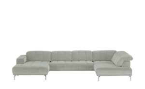 Lounge Collection Wohnlandschaft  Sarina ¦ grau Polstermöbel > Sofas > Wohnlandschaften - Höffner