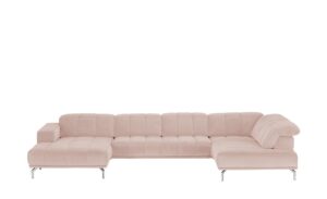 Lounge Collection Wohnlandschaft  Sarina ¦ rosa/pink Polstermöbel > Sofas > Wohnlandschaften - Höffner