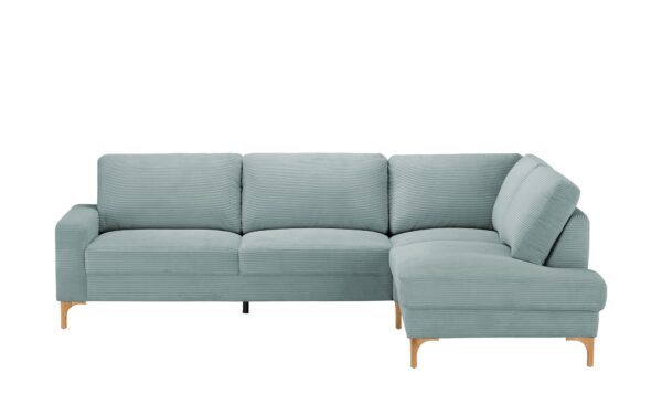 VIVA Cord-Sofa  Capa ¦ blau Polstermöbel > Sofas > Ecksofas - Höffner