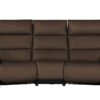 Wohnwert Trapezsofa aus Leder  Corvina ¦ braun Polstermöbel ></noscript> Sofas > 3-Sitzer - Höffner