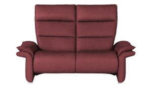 Wohnwert Ledersofa  Corvina ¦ rot Polstermöbel > Sofas > 2-Sitzer - Höffner