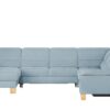meinSofa Wohnlandschaft  Hanna ¦ blau Polstermöbel ></noscript> Sofas > Schlafsofas - Höffner
