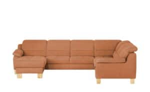 meinSofa Wohnlandschaft  Hanna ¦ orange Polstermöbel > Sofas > Wohnlandschaften - Höffner