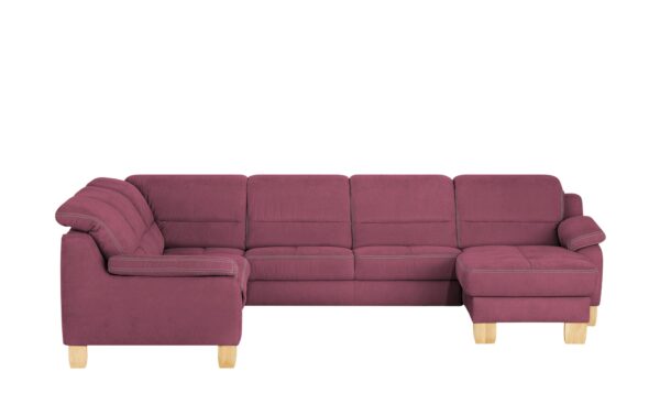 meinSofa Wohnlandschaft  Hanna ¦ rot Polstermöbel > Sofas > Wohnlandschaften - Höffner