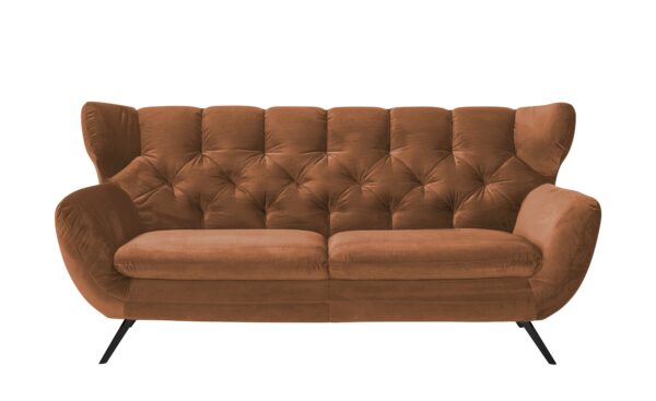 pop Sofa  Caldara ¦ braun Polstermöbel > Sofas > 2-Sitzer - Höffner