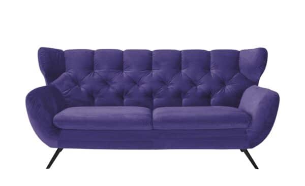 pop Sofa  Caldara ¦ lila/violett Polstermöbel > Sofas > 2-Sitzer - Höffner