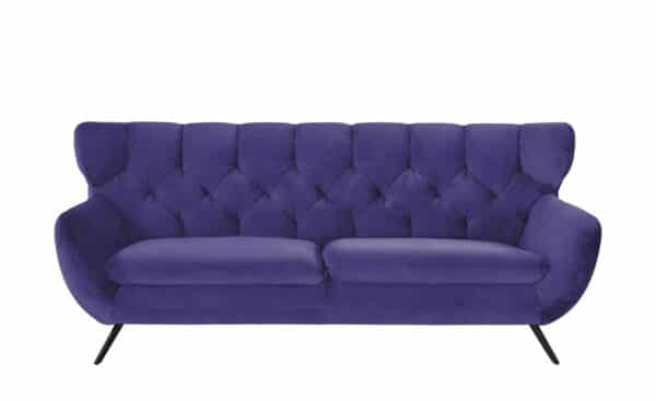 pop Sofa  Caldara ¦ lila/violett Polstermöbel > Sofas > 3-Sitzer - Höffner