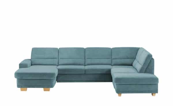 meinSofa Wohnlandschaft  Marc ¦ blau Polstermöbel > Sofas > Wohnlandschaften - Höffner