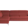 uno Ecksofa  Apollo ¦ rot Polstermöbel ></noscript> Sofas > Ecksofas - Höffner