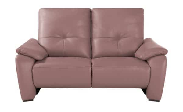 Wohnwert Ledersofa  Halina ¦ rosa/pink Polstermöbel > Sofas > 2-Sitzer - Höffner