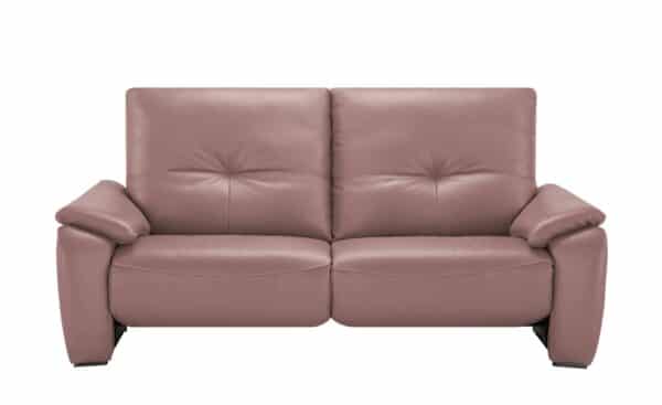 Wohnwert Ledersofa  Halina ¦ rosa/pink Polstermöbel > Sofas > 3-Sitzer - Höffner