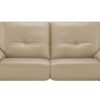 Wohnwert Ledersofa  Halina ¦ beige Polstermöbel ></noscript> Sofas > 3-Sitzer - Höffner