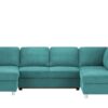 switch Wohnlandschaft  Milana ¦ türkis/petrol Polstermöbel ></noscript> Sofas > Ecksofas - Höffner