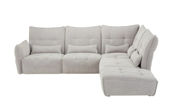 bobb Ecksofa  Jeaneva ¦ grau Polstermöbel > Sofas > Ecksofas - Höffner