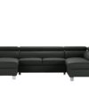 uno Wohnlandschaft  Avola ¦ schwarz Polstermöbel ></noscript> Sofas > Schlafsofas - Höffner