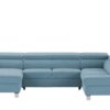 uno Wohnlandschaft  Avola ¦ blau Polstermöbel ></noscript> Sofas > Schlafsofas - Höffner