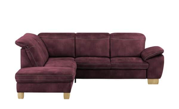 meinSofa Ecksofa  Raica ¦ rot Polstermöbel > Sofas > Ecksofas - Höffner