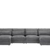 Wohnlandschaft  Branna ¦ grau Polstermöbel ></noscript> Sofas > Wohnlandschaften - Höffner