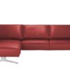 KOINOR Ecksofa Leder  Vineto ¦ rot Polstermöbel ></noscript> Sofas > Ecksofas - Höffner