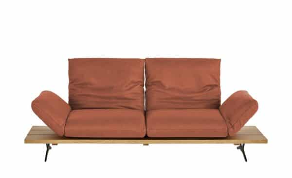 KOINOR Ledersofa  Marilyn ¦ orange Polstermöbel > Sofas > 2-Sitzer - Höffner