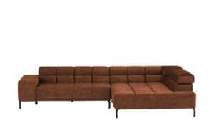 pop Ecksofa  Willow ¦ braun Polstermöbel > Sofas > Ecksofas - Höffner