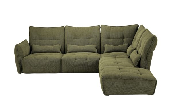 bobb Ecksofa  Jeaneva ¦ grün Polstermöbel > Sofas > Ecksofas - Höffner