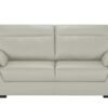 uno Ledersofa  Brandy II ¦ grau Polstermöbel ></noscript> Sofas > 3-Sitzer - Höffner