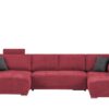bobb Wohnlandschaft  Kerrin ¦ rot Polstermöbel ></noscript> Sofas > Schlafsofas - Höffner