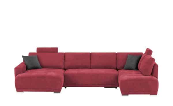 bobb Wohnlandschaft  Kerrin ¦ rot Polstermöbel > Sofas > Schlafsofas - Höffner