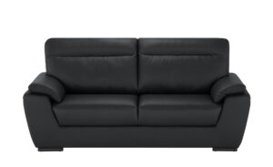 uno Ledersofa  Brandy II ¦ schwarz Polstermöbel > Sofas > 2-Sitzer - Höffner