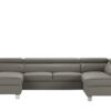 uno Wohnlandschaft  Avola ¦ grau Polstermöbel ></noscript> Sofas > Wohnlandschaften - Höffner
