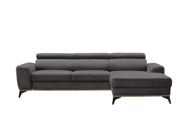 uno Ecksofa  Flavio ¦ grau Polstermöbel > Sofas > Ecksofas - Höffner