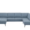 meinSofa Wohnlandschaft  Mike ¦ blau Polstermöbel ></noscript> Sofas > Wohnlandschaften - Höffner