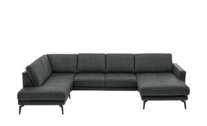 meinSofa Wohnlandschaft  Mike ¦ schwarz Polstermöbel > Sofas > Wohnlandschaften - Höffner