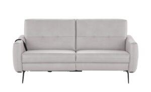 himolla Ledersofa  6271 ¦ grau Polstermöbel > Sofas > 2-Sitzer - Höffner