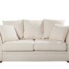 Landhaus-Sofa weiß - Flachgewebe Olivia ¦ weiß Polstermöbel ></noscript> Sofas > 2-Sitzer - Höffner