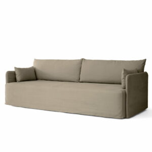 MENU - Offset 3-Sitzer Sofa mit abnehmbarem Bezug