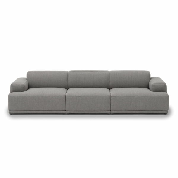 Muuto - Connect Soft Modular Sofa 3-Sitzer Konfiguration 1