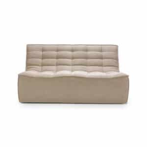 N701 Sofa / L 140 cm - Stoff - Ethnicraft - Beige