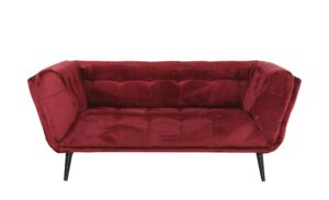 Sofa  Rosie ¦ rot Polstermöbel > Sofas > 3-Sitzer - Höffner